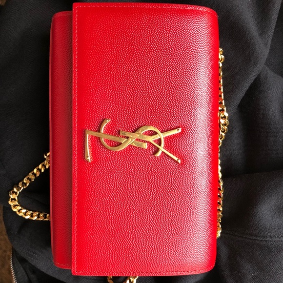 Saint Laurent small Kate chain crossbody bag - Picture 1 of 2